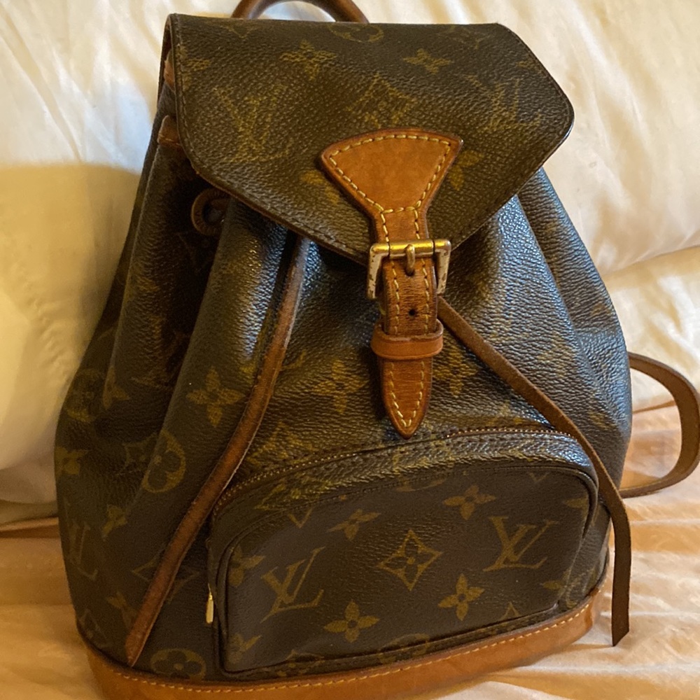 Authentic Louis Vuitton MonogramMini Montsouris Backpack